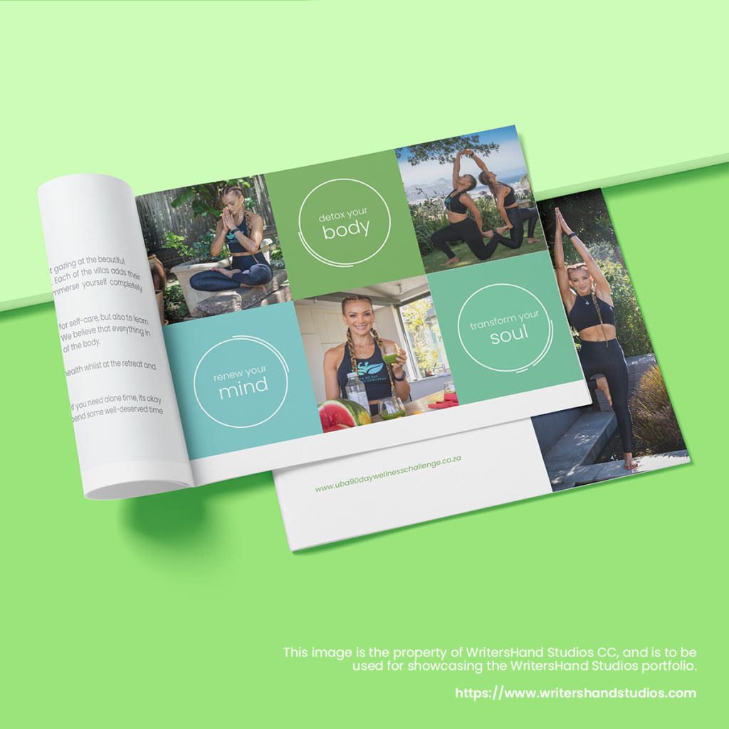 UBA Wellness Retreat 10-Page Brochure